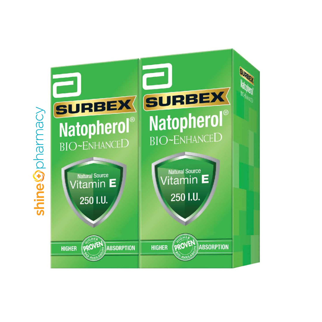 Abbott Surbex Natopherol E 250iu 2x60s