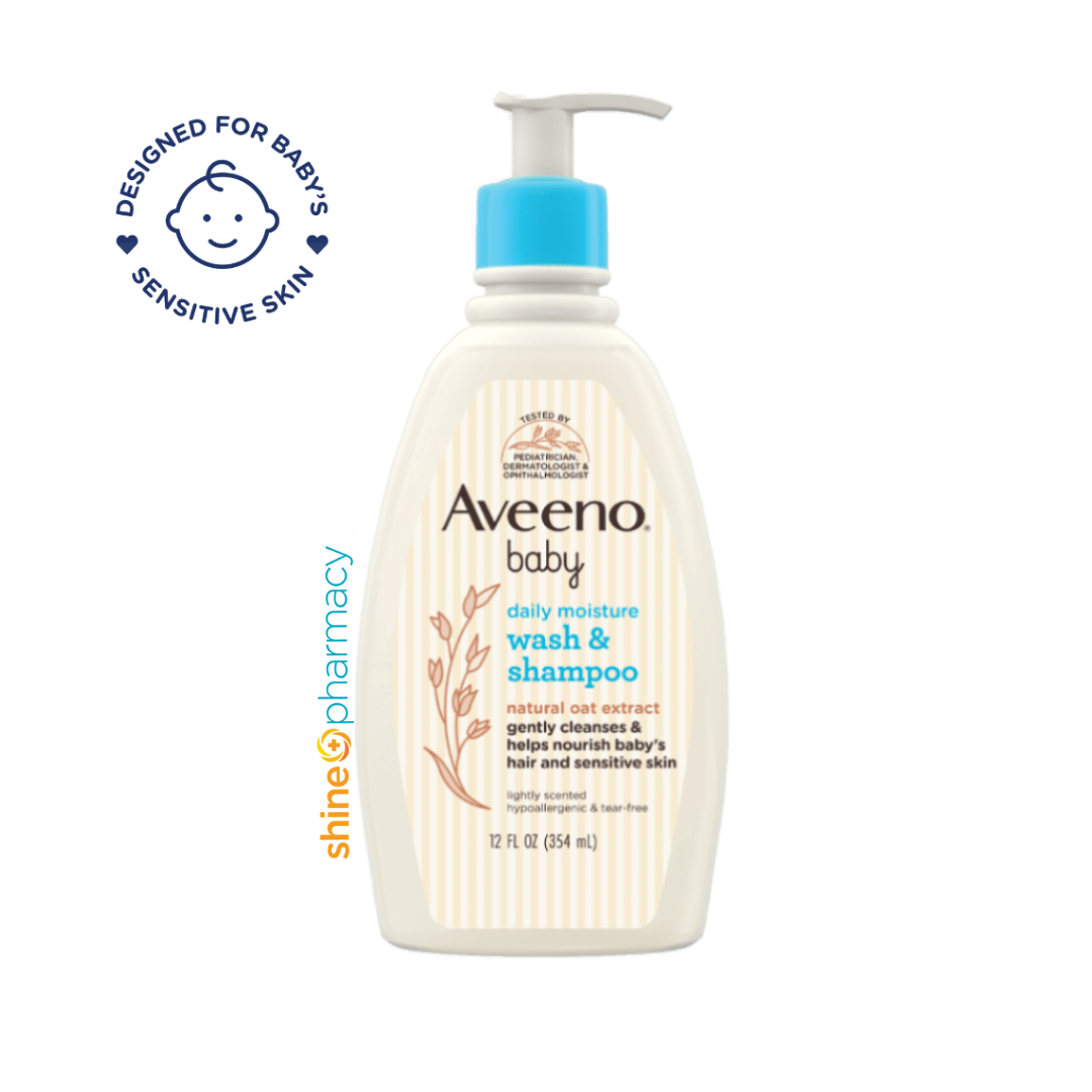 Aveeno Baby Wash & Shampoo 354ml