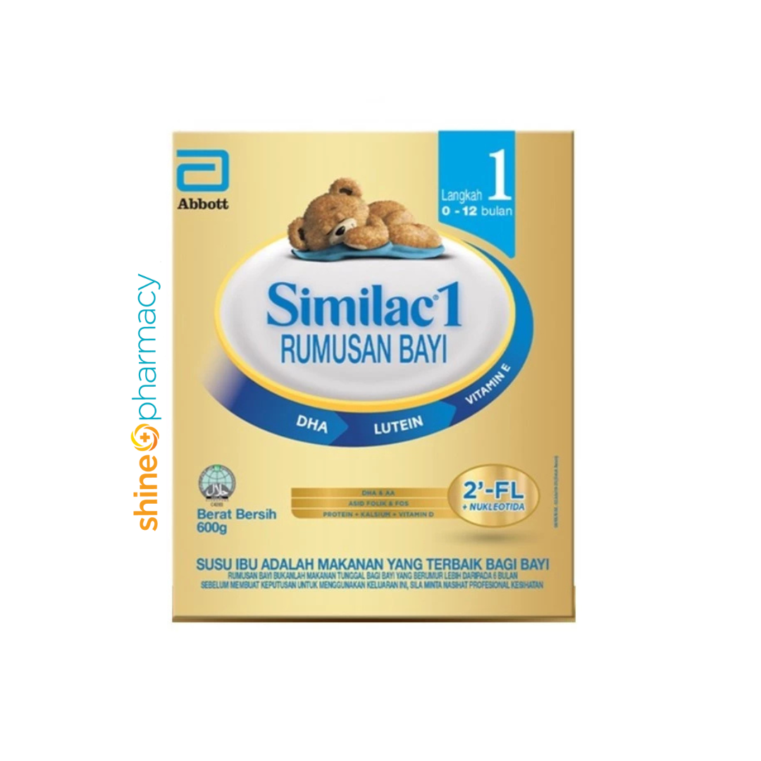 Abbott Similac 1 (2'-fl) 600gm BIB