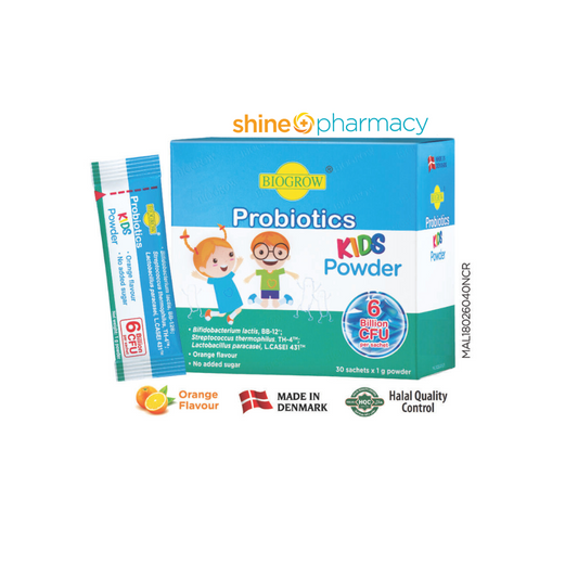 Biogrow Probiotics Kids Powder 30s