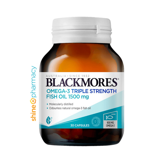 Blackmores Omega-3 Fish Oil Triple Strength 30s