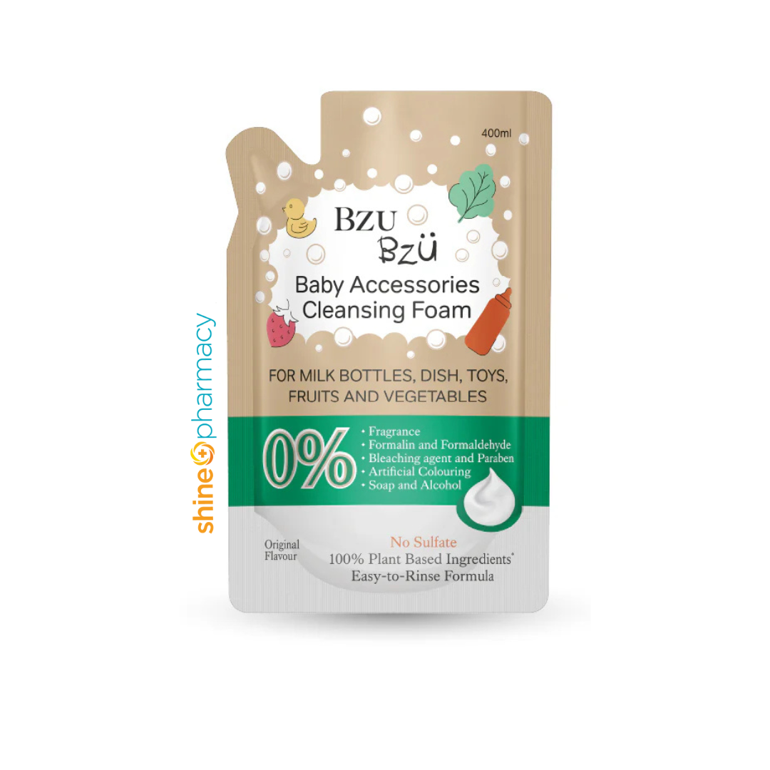 Bzu Bzu Baby Accessories Cleansing Foam Refill (Original) 400ml