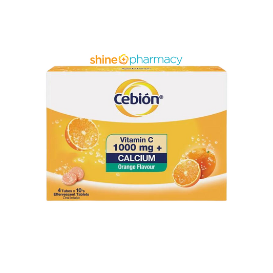 Cebion Vit C 1000mg Eff + Calcium 4x10s (Box)