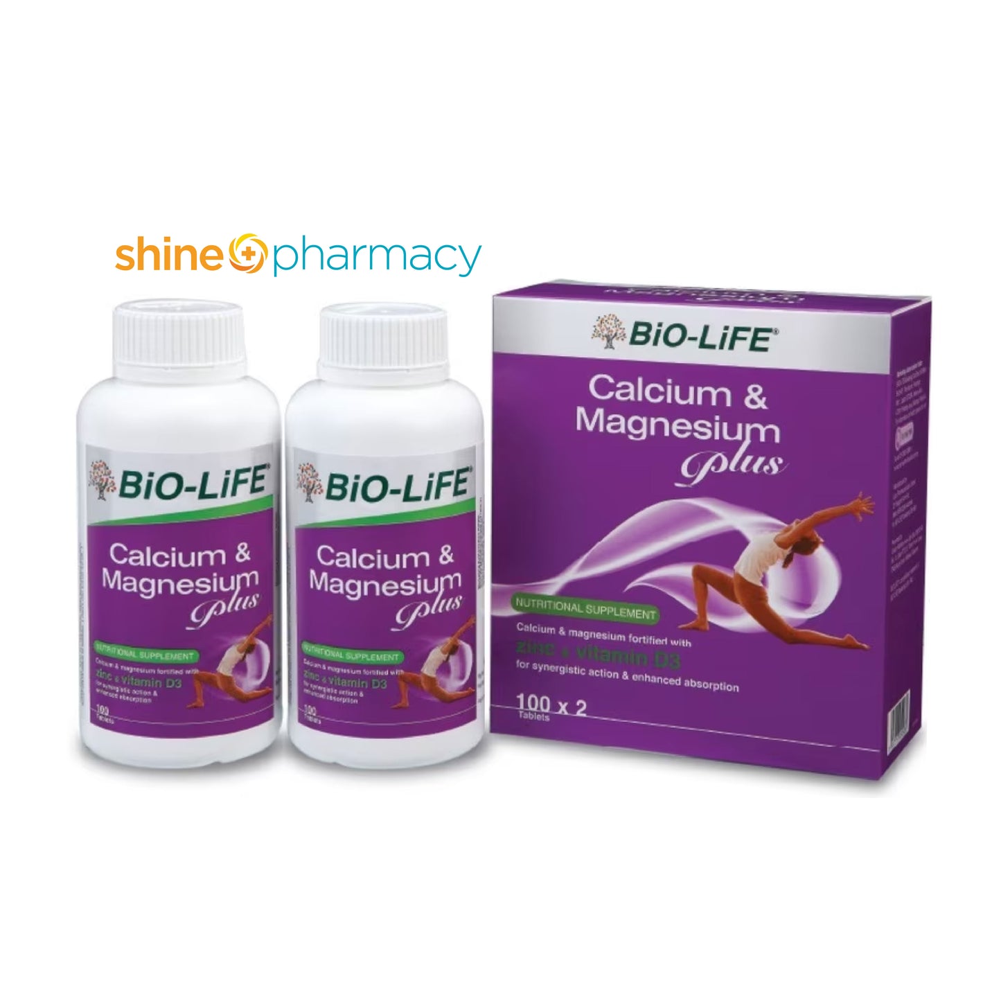 Bio-Life Calcium & Magnesium Plus 2X100S