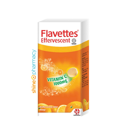 Flavettes Vit C 1000mg Eff 30s