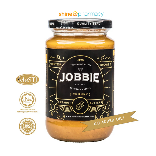 Jobbie Classic Chunky Peanut Butter 380gm