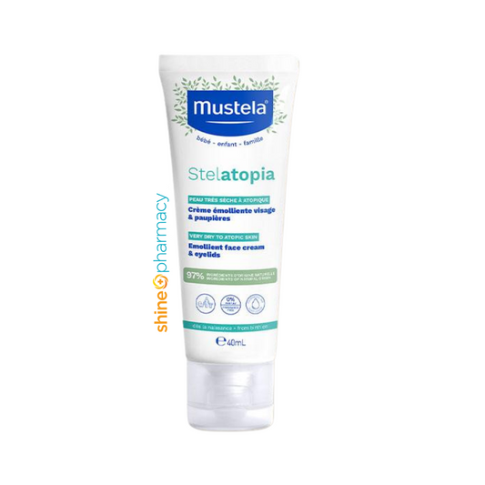 Mustela Stelatopia Emollient Cream For Face 40ml