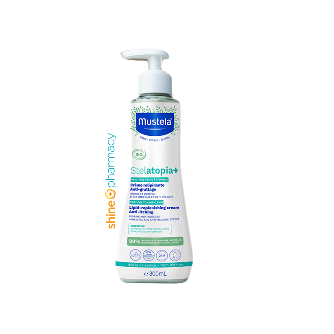 Mustela Stelatopia Lipid Replenishing Cream 300ml