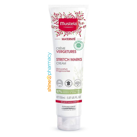 Mustela Stretch Marks Cream 3 In 1 150ml (Fragrance Free)