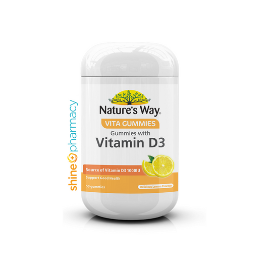 Nature's Way Gummies W Vit D3 50s