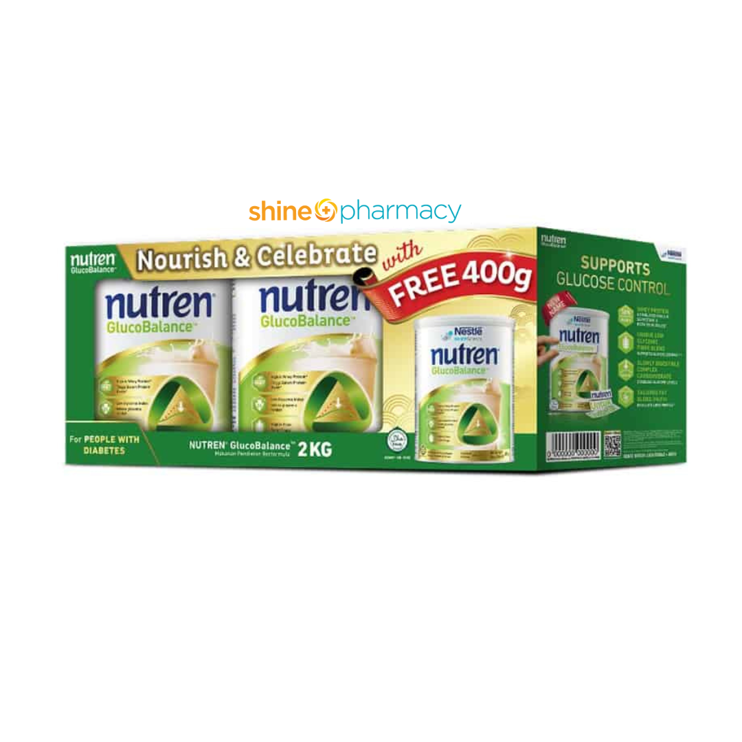 Nestle Nutren Glucobalance 2x800gm+400gm