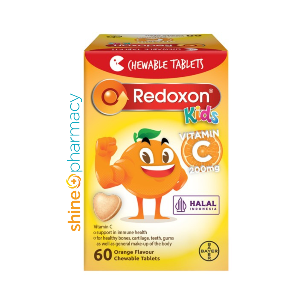 Redoxon Kids Plain C Chewable 60s