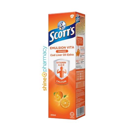 Scott's Emulsion Clo 200ml (Orange)