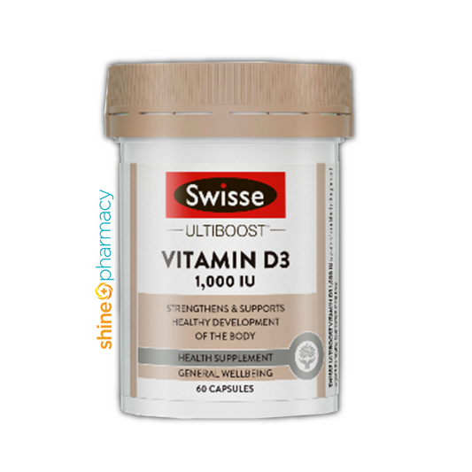 Swisse UB Vitamin D3 1000iu 60s