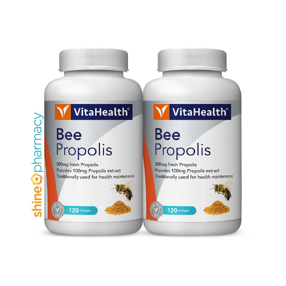 Vitahealth Bee Propolis 500mg 2x120s