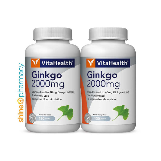 Vitahealth Ginkgo 2000 2x130s