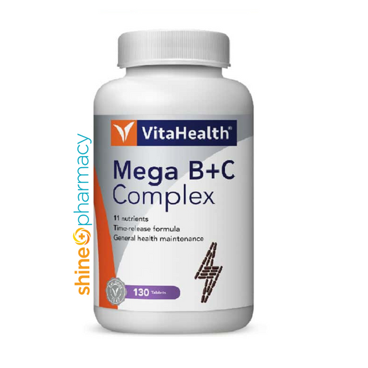 Vitahealth Mega B+C 130s