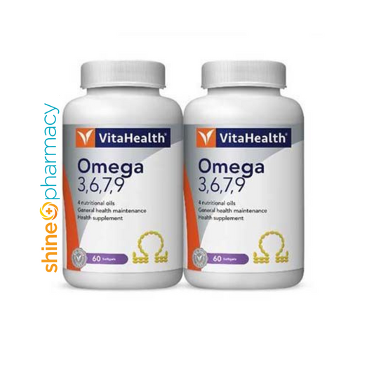 Vitahealth Omega 3,6,7,9  2x60s