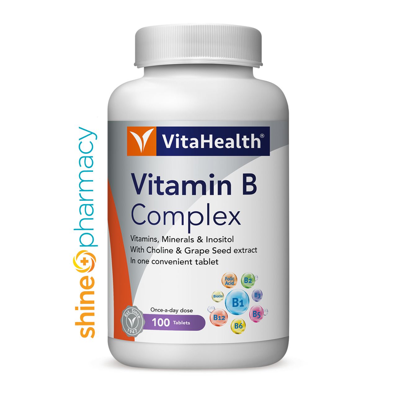 Vitahealth Vitamin B Complex 100s