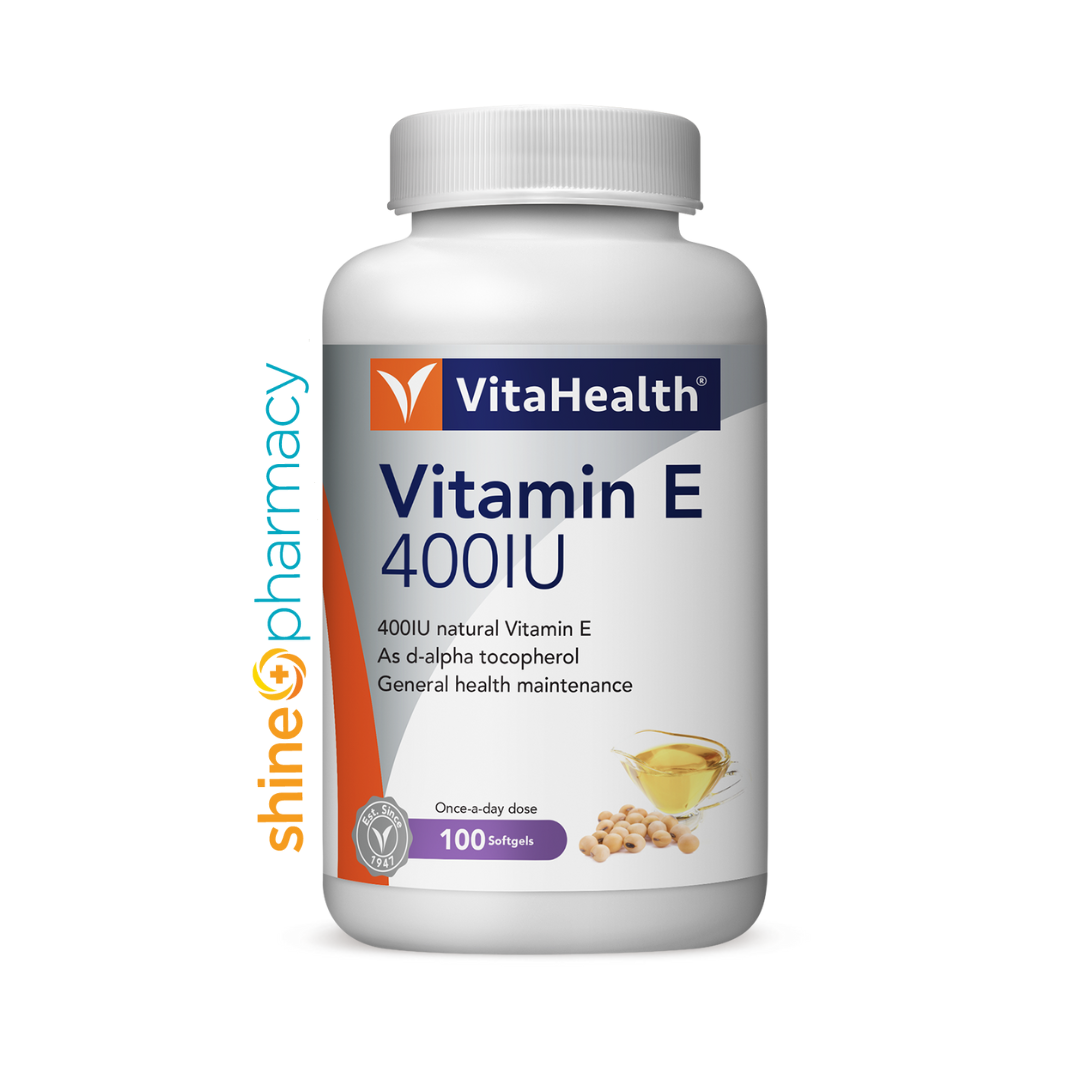 Vitahealth Vitamin E 400iu 100s