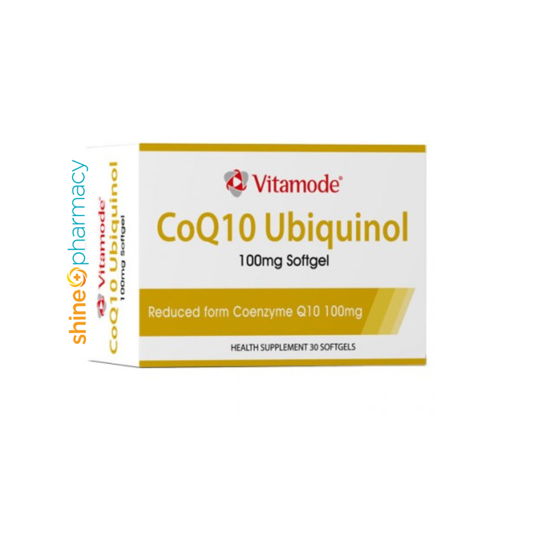 Vitamode COQ10 Ubiquinol 100mg 30s