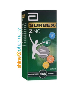 Abbott Surbex Zinc 60s