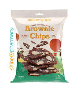 Amazin' Grace Dark Chocolate Brownie Chips 140gm