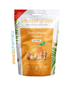 Amazin' Grace Zesty Maple Glazed Nut Mix 100gm