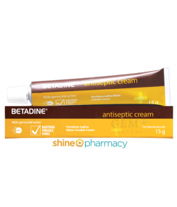 Betadine Antiseptic 5% Cream 15g