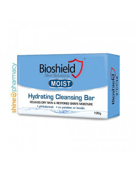 Bioshield Moist Hydrating Cleansing Bar 100g
