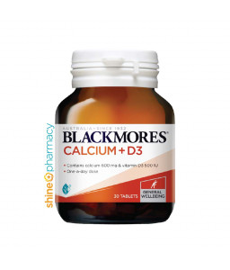 Blackmores Calcium+D3 30s