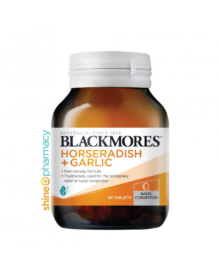 Blackmores Horseradish + Garlic 60s