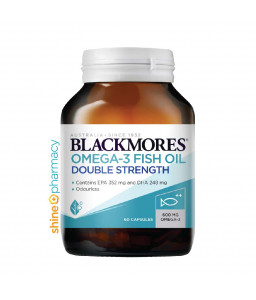 Blackmores Omega-3 Fish Oil Double Strength 60s
