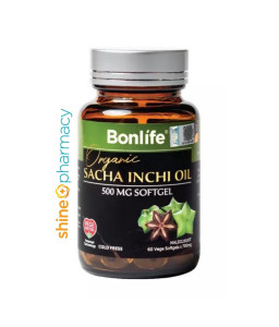 Bonlife Organic Sacha Inchi Oil 500mg Softgel 60s