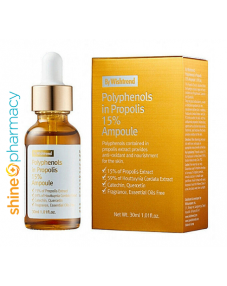 By Wishtrend Polyphenols In Propolis 15% Ampoule 30ml 