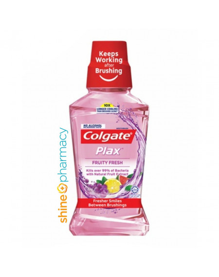 Colgate Mouthwash Plax Fruity Fresh 250ml