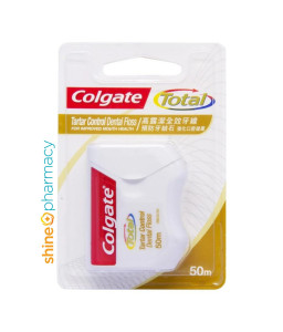 Colgate Total Tartar Control Dental Floss 50m