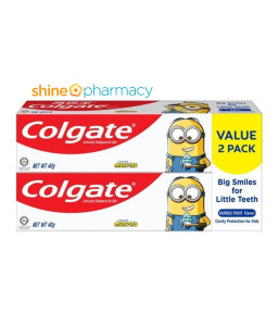 Colgate Toothpaste Kids Minion 2x40gm