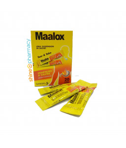 Maalox Oral Suspension Sachet 4.3mL 20s