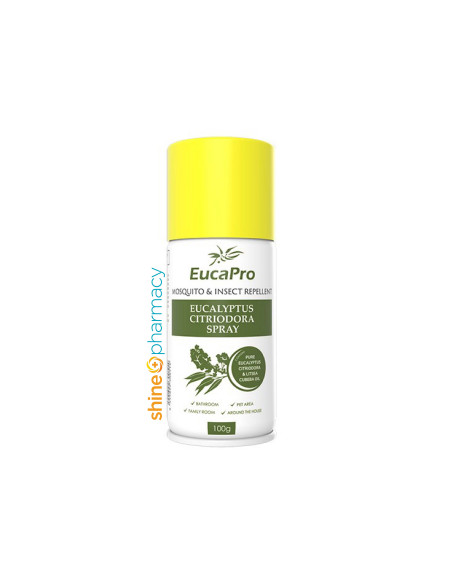 EucaPro Eucalyptus & Citriodora Spray 100gm