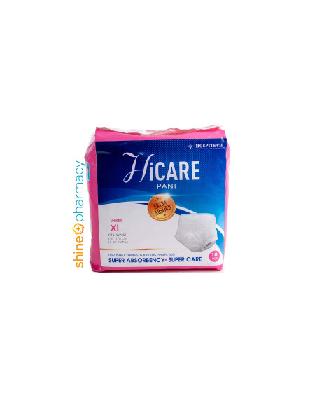 HiCARE Adult Pants Diapers XL 10s