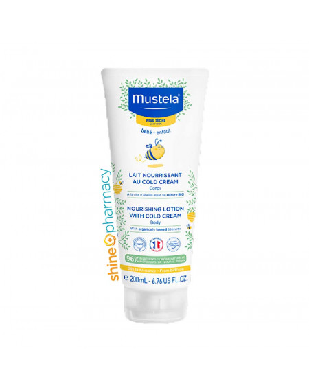 Mustela Nourishing Lotion with Cold Cream 200ml