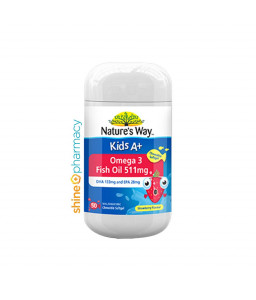 Nature's Way Kids A+ Omega 3 Fish Oil 511mg 50s