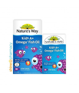 Nature's Way Kids A+ Omega 3 Fish Oil 90s+30s