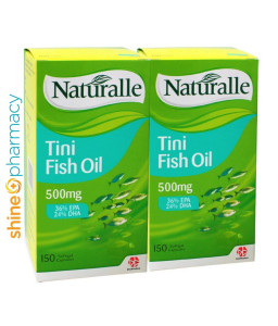 Naturalle Tini Fish Oil 500mg 2x150s
