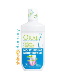 Oral 7 Moisturising Mouthwash 500ml