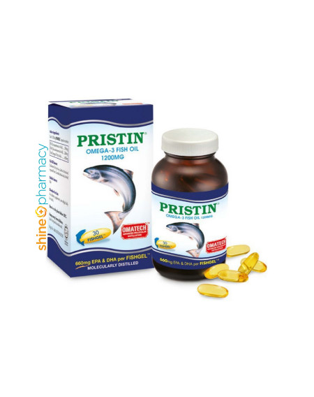 THC Pristin Omega-3 Fish Oil 1200mg 30S
