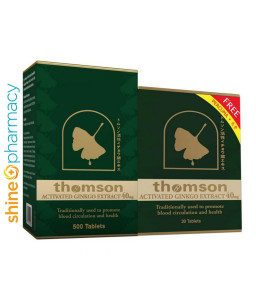 Thomson Activated Ginkgo Extract 40mg 500s+30s