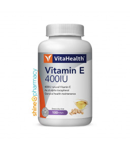VitaHealth Vitamin E 400IU 100s