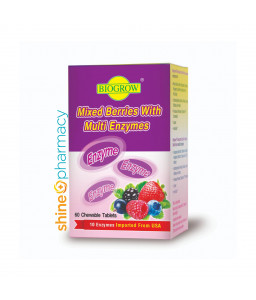 Biogrow® Mixed Berries with Multi Enzymes 60s